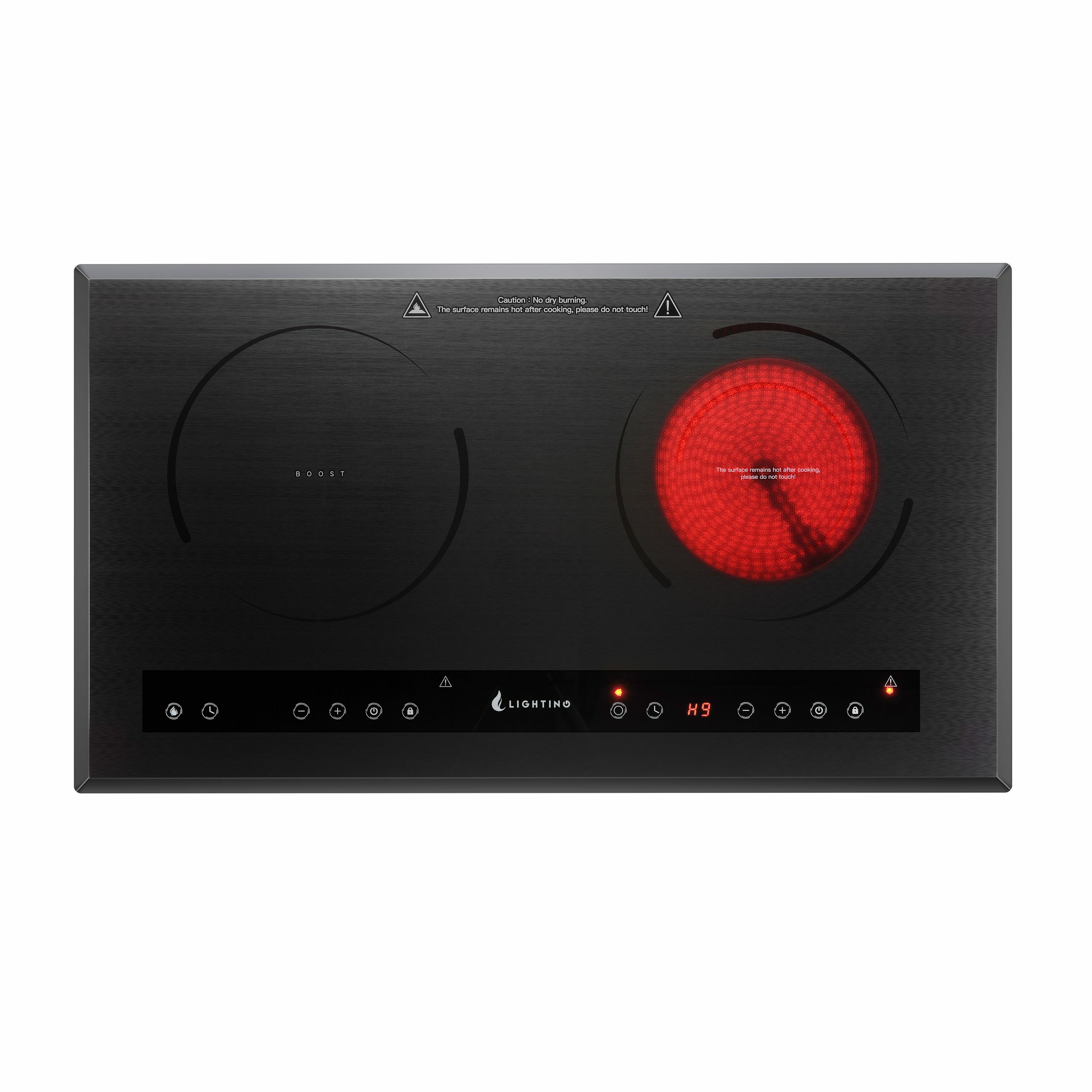 Lighting 星暉 LGE570CNB 2800W 嵌入式雙頭電磁電陶爐