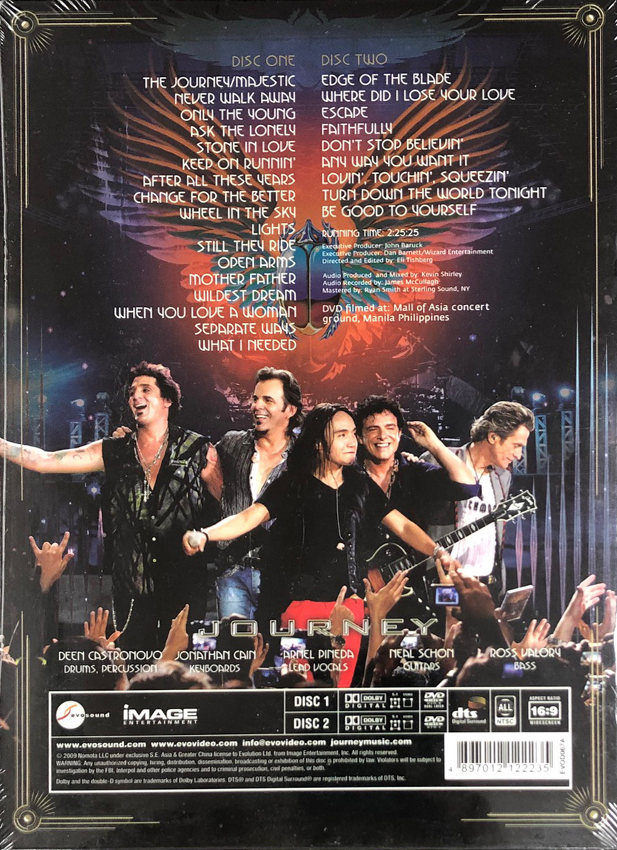 JOURNEY-LIVE IN MANILA(DVD)