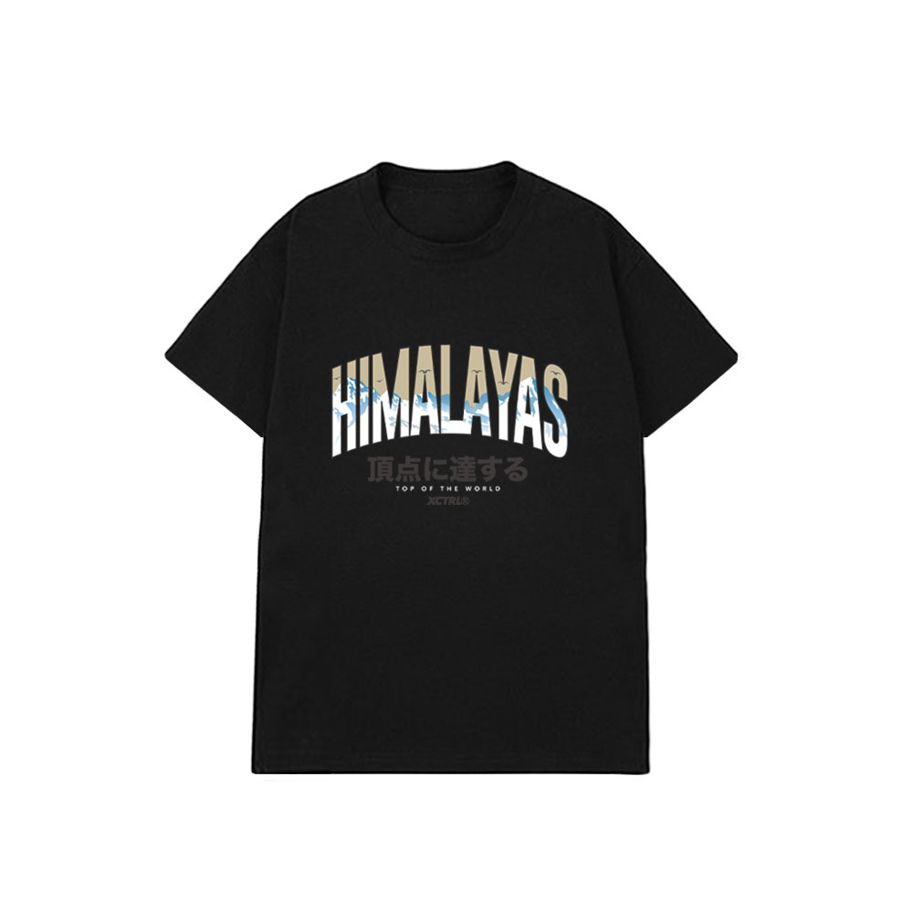 XCTRL 世界之巔短T-黑