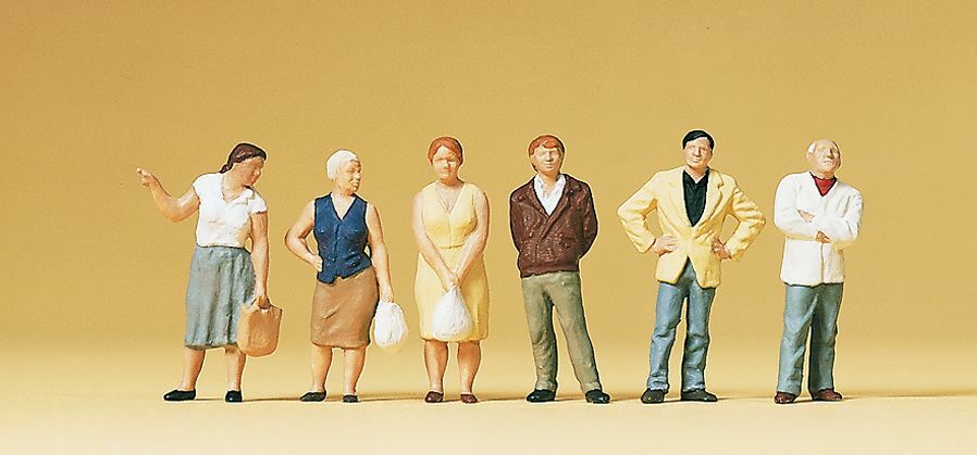 Preiser 10451 HO規 passer-by 行人