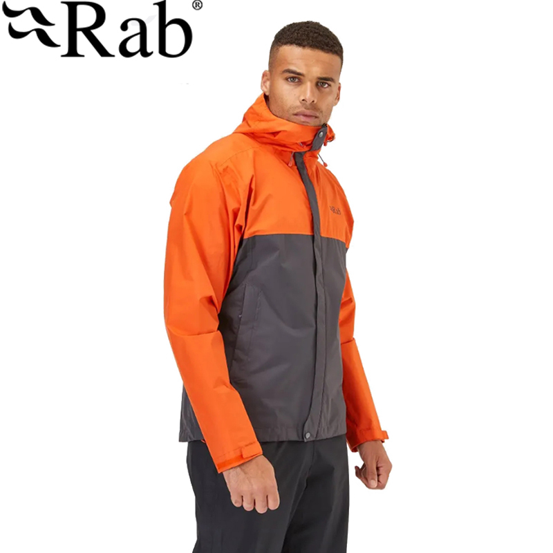 RAB 英國 Downpour Eco 男款 輕量防風防水連帽外套 (7色) 05RAQWG82