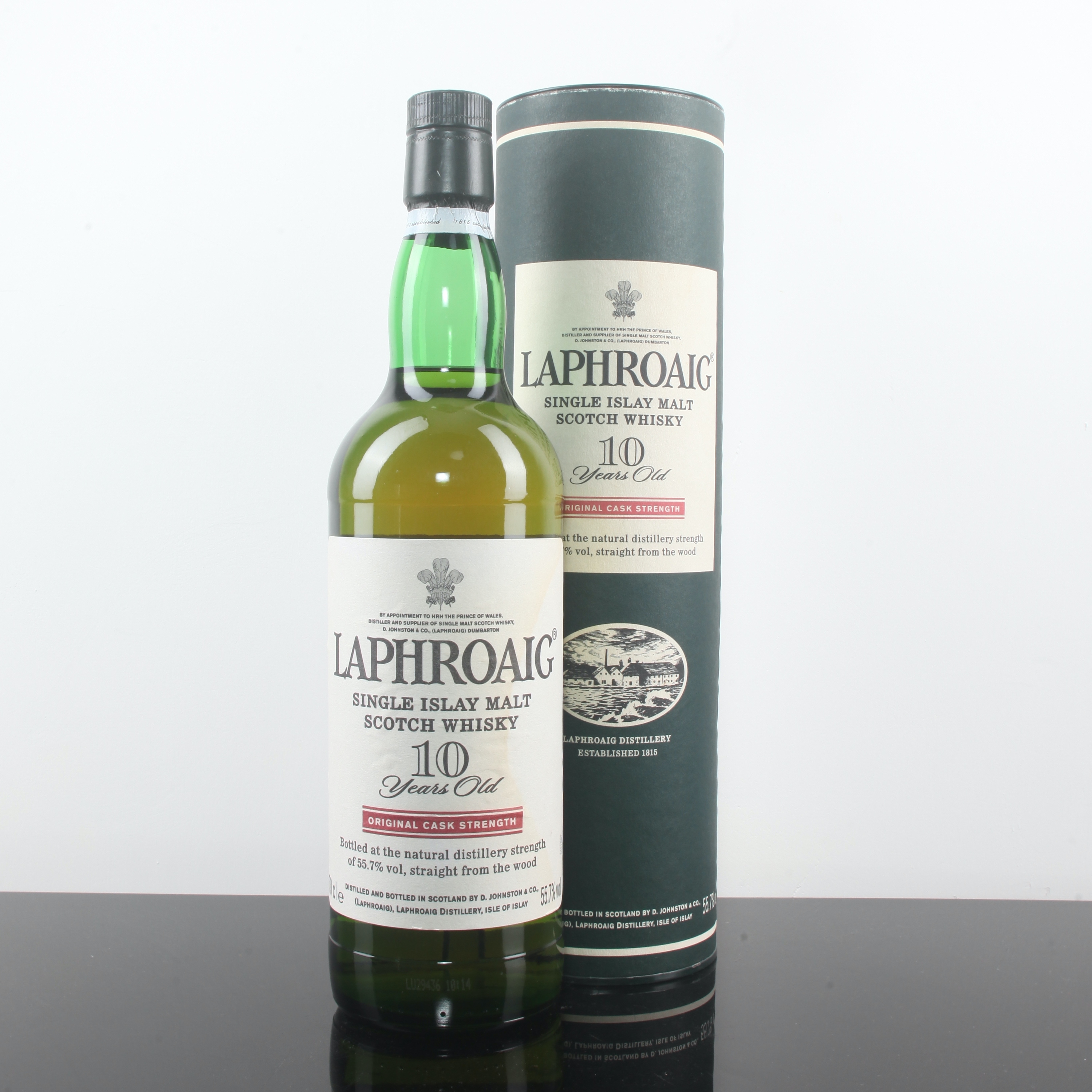 Laphroaig 10YO Cask Strength Red Stripe 55.7% @
