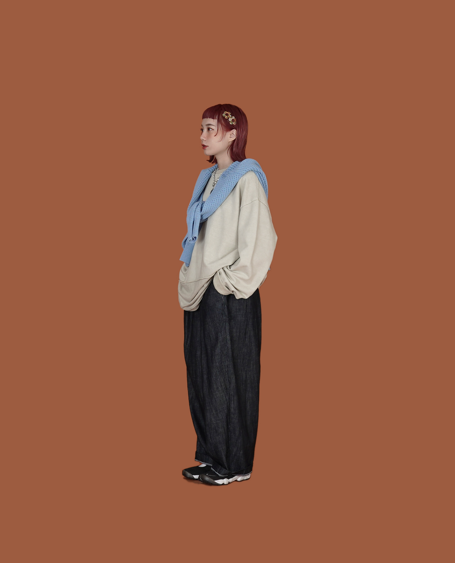 O.POism 歐波医生帆布腰帶斜綁包腰牛仔