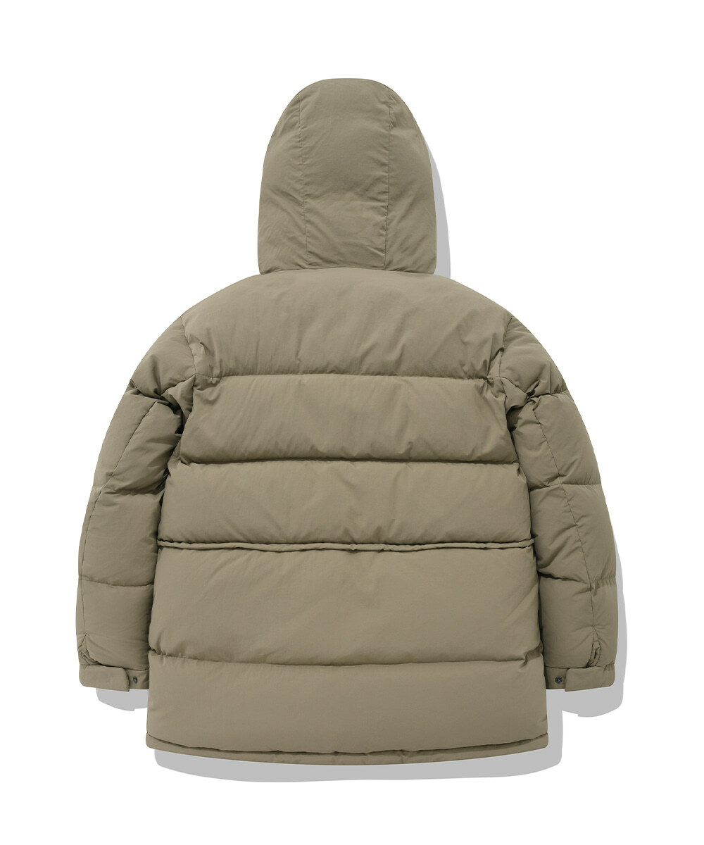 COVERNAT RDS Mountain Mid Pooper 羽絨外套 大衣 米色
