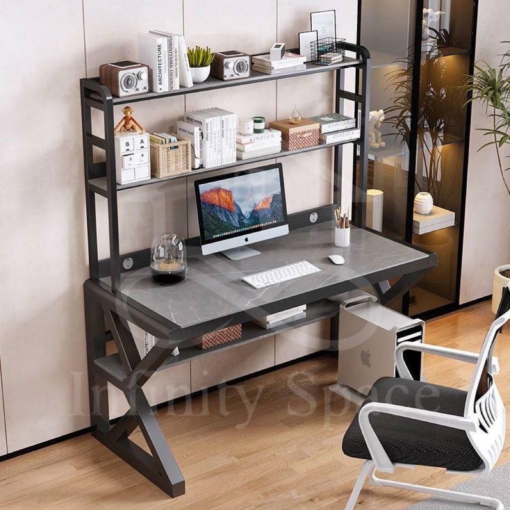 D3450 電腦枱連書架