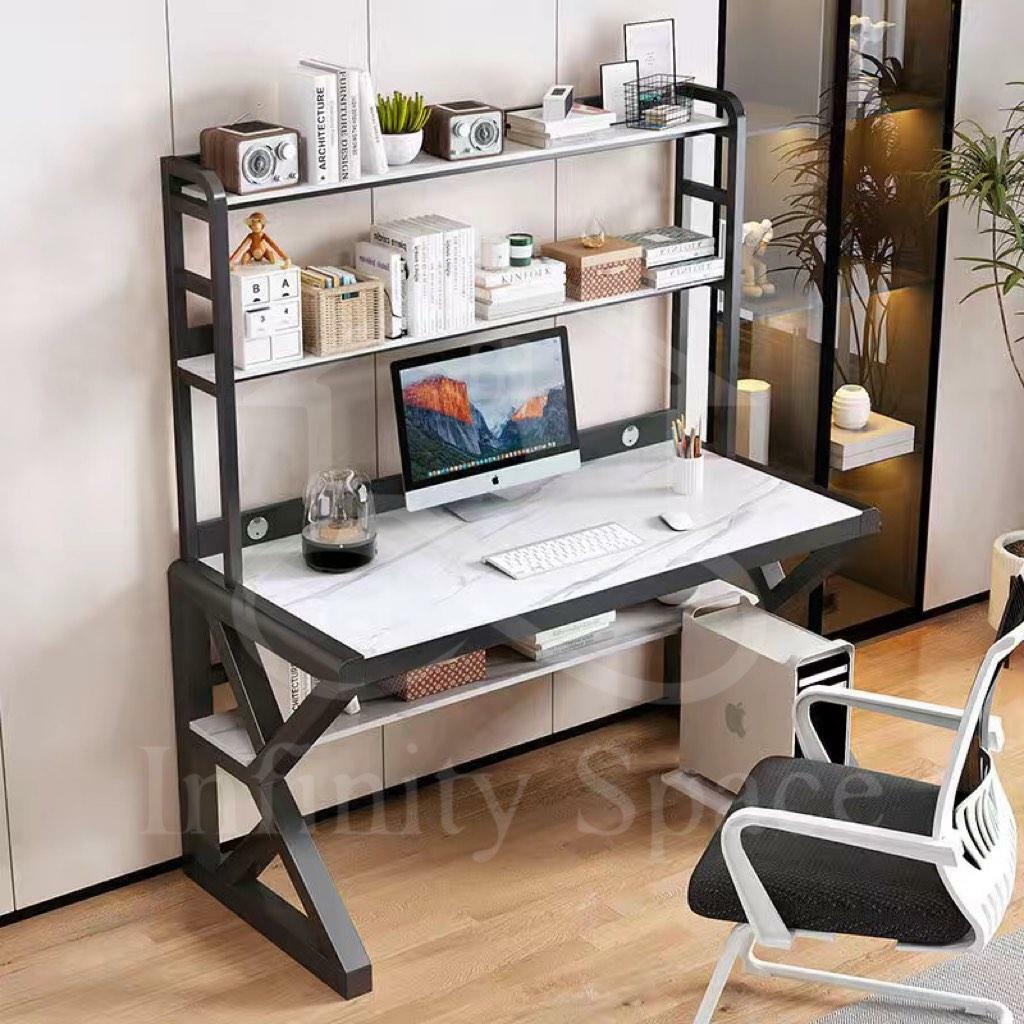 D3450 電腦枱連書架