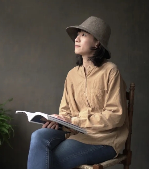 犛牛絨毛氈牧人帽 - 灰｜中國藏區