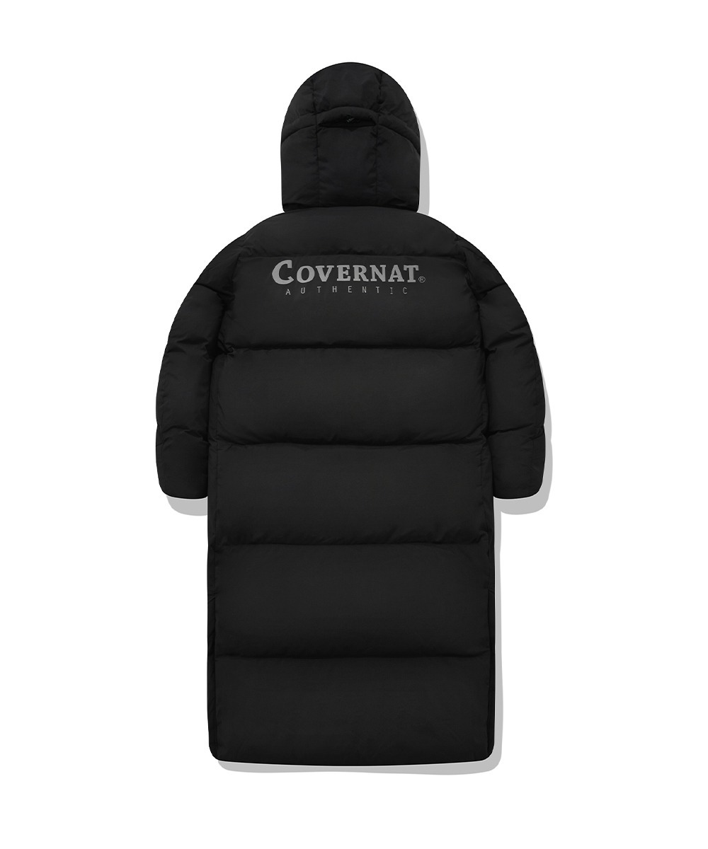COVERNAT RDS 長款羽絨 派克 大衣 黑色