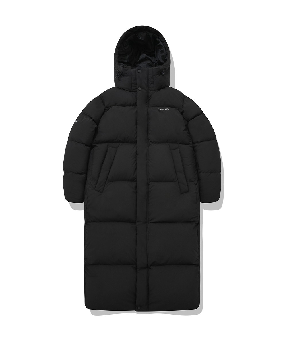 COVERNAT RDS 長款羽絨 派克 大衣 黑色