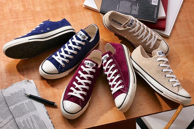 CONVERSE ALL STAR US CORDUROY OX 3 COLOUR Japan