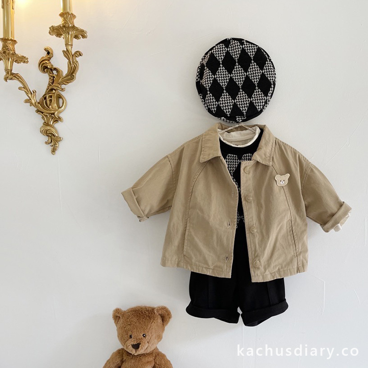 little bear shirt jacket