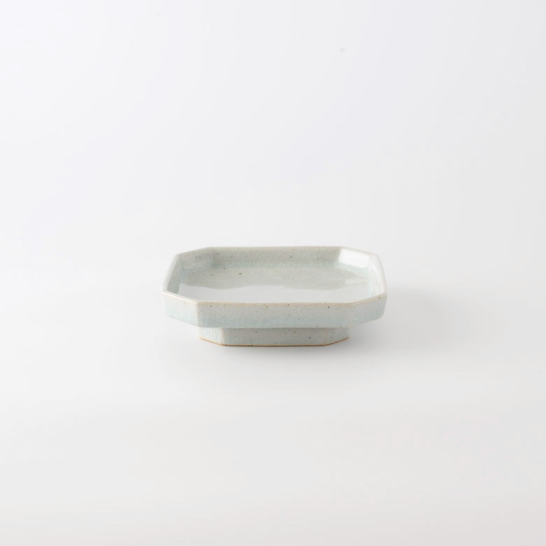 Pave medium plate Celadon | studio m'