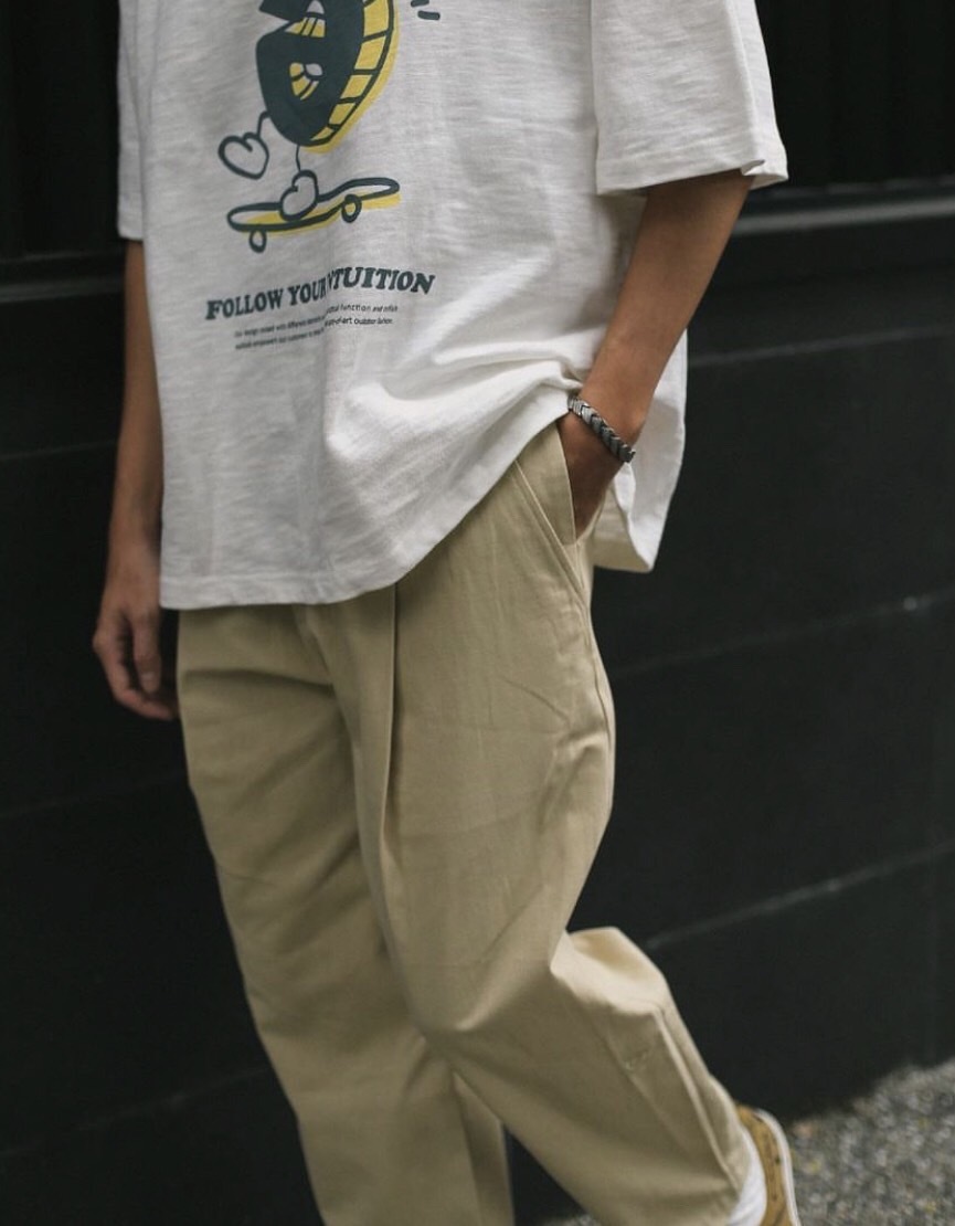 【車庫服飾】IDEALISM Slub Pants / 竹節休閒褲