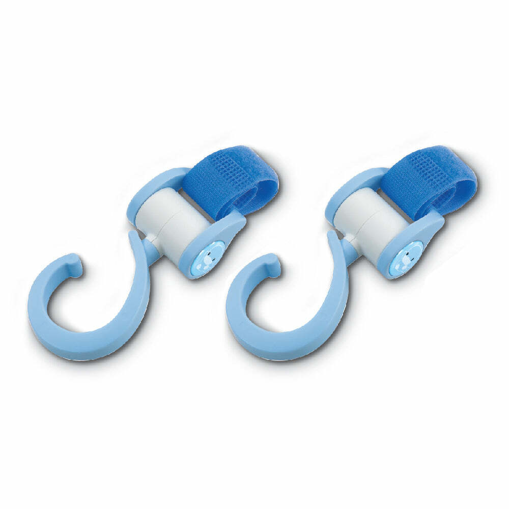 KUKU 多功能旋轉掛勾-藍色