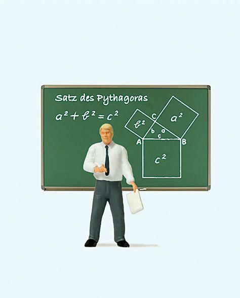 Preiser 29107 HO規 Teacher 老師 教授