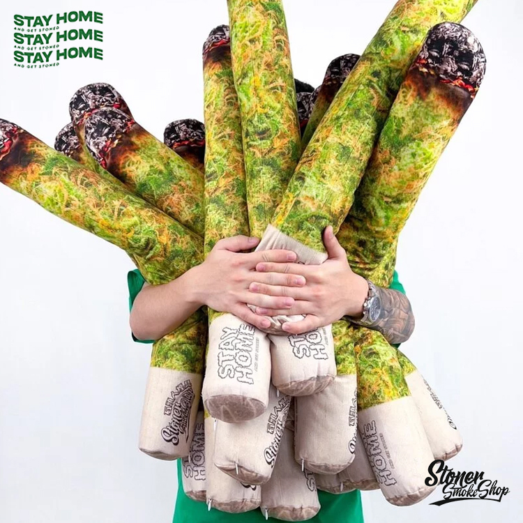StayHome x Stonersmokeshop Small J Pillow 青蔥造型聯名抱枕