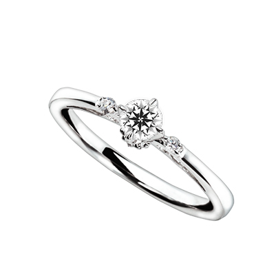 PT900 鉑金天然鑽石戒指托 (RS32J03B342)