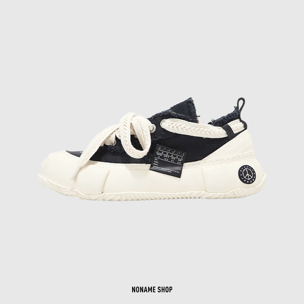xVESSEL 隱藏版 G.O.P 2.0 MARSHMALLOW Black 吳建豪 厚底 解構鞋(男款女款)