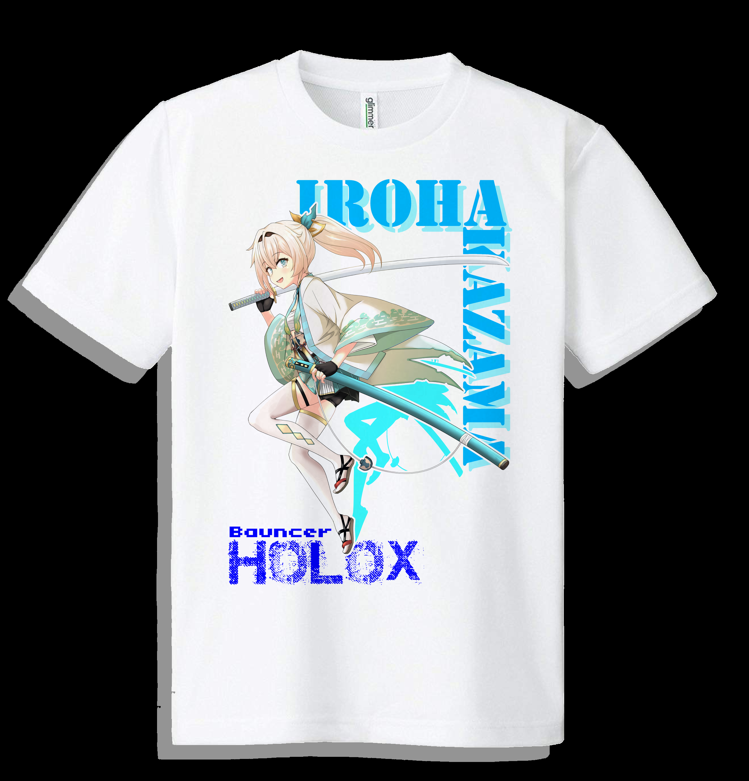 「官方代購」「定期代購」「非公式」Hololive HoloX T-Shirt Iroha 【風真いろは】