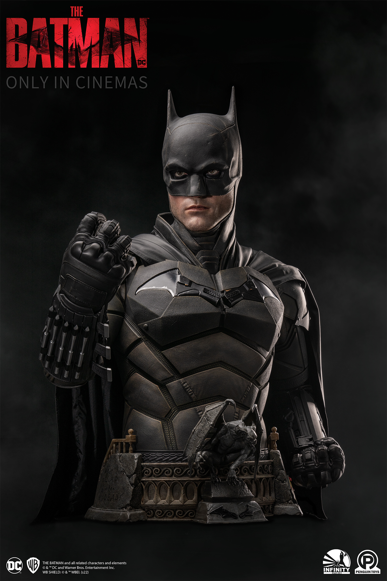 開天工作室 Infinity Studio 1/1 The Batman Bruce Wayne Catwoman 新蝙蝠俠 半身像