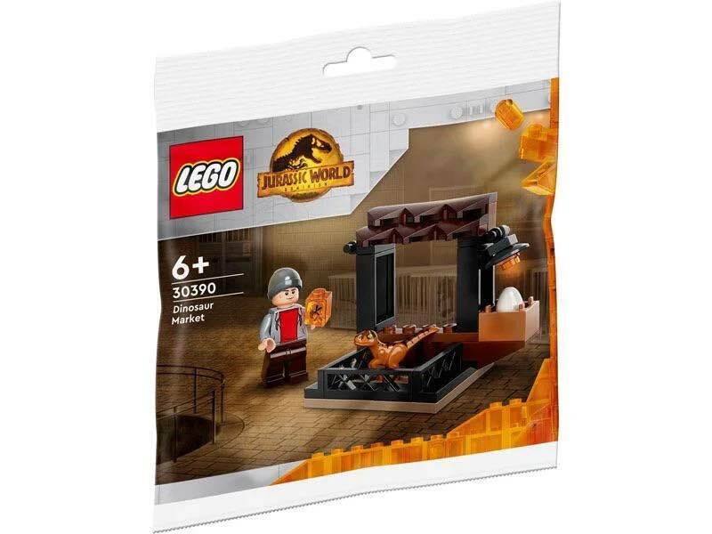 [飛米樂高積木磚賣店] LEGO 30390 Polybag  Jurassic  侏羅紀公園 恐龍市集