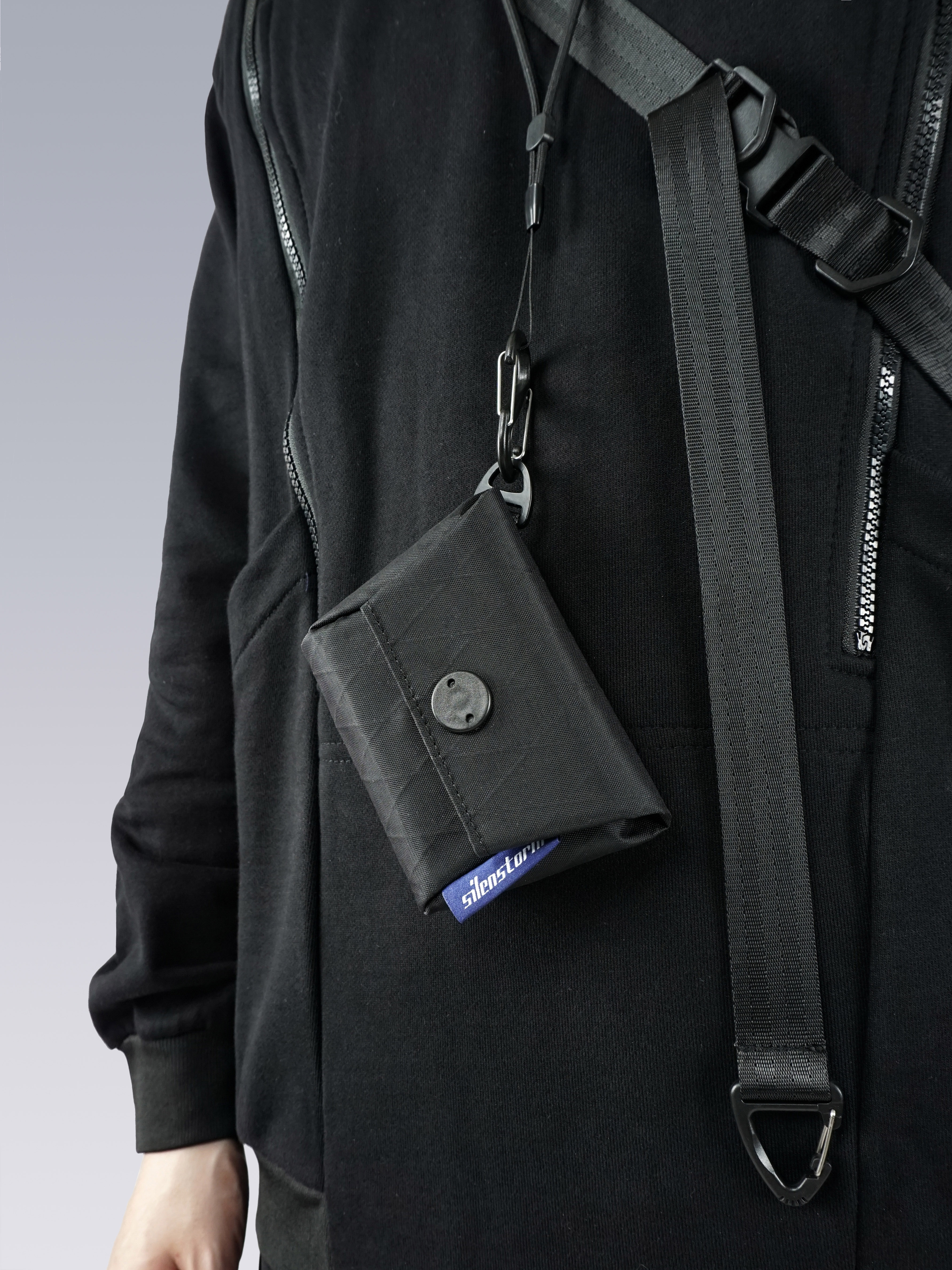 SILENSTORM 機能防水零錢挂件配飾卡包