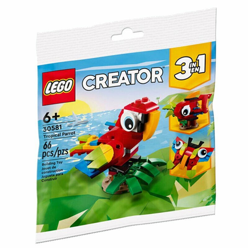 [飛米樂高積木磚賣店] LEGO 30581 Polybag Creator 百變鸚鵡