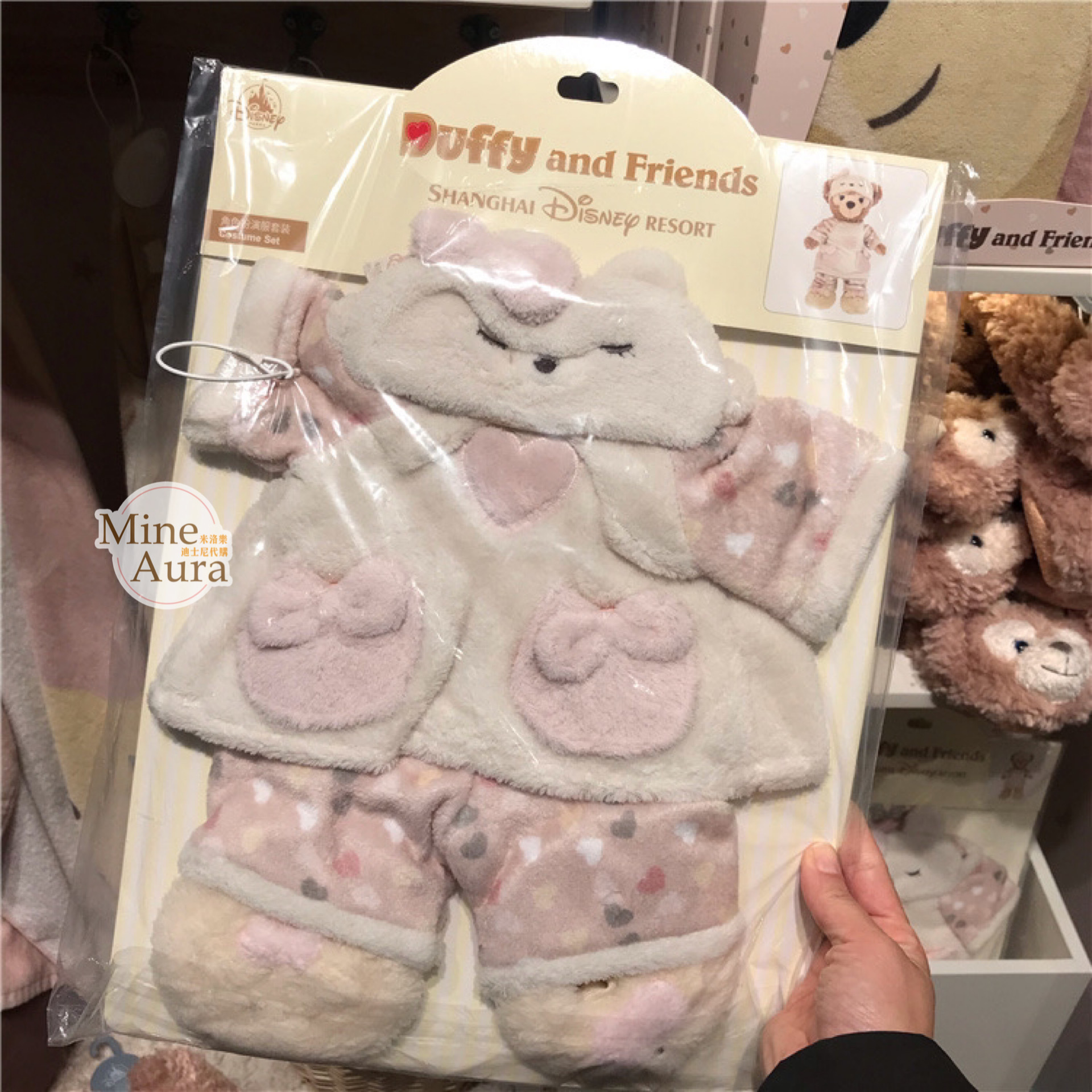 (現貨) 暖暖家居 雪莉玫 ShellieMay S號娃娃 睡衣裝 造型服裝 套裝 (無娃娃) -上海迪士尼樂園