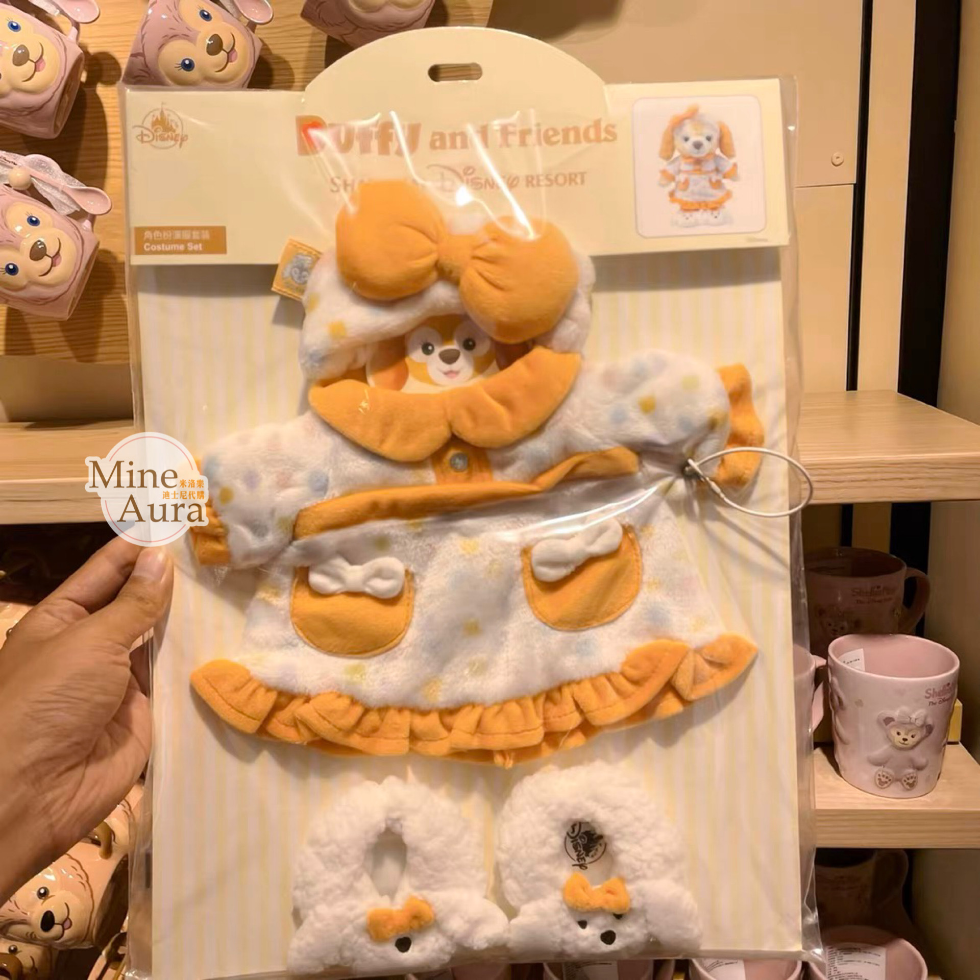 暖暖家居 可琦安 餅乾 CookieAnn S號娃娃 睡衣裝 造型服裝 套裝 (無娃娃) -上海迪士尼樂園