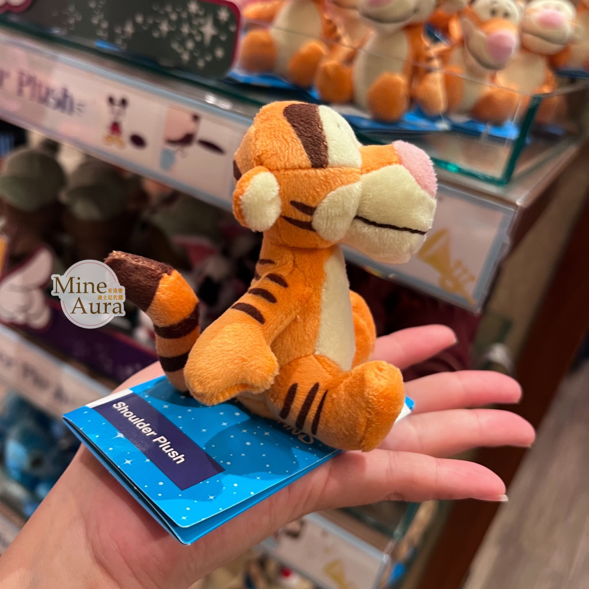 跳跳虎 Tigger 磁鐵 坐肩 絨毛 娃娃 公仔 小熊維尼 Winnie the Pooh -香港迪士尼樂園
