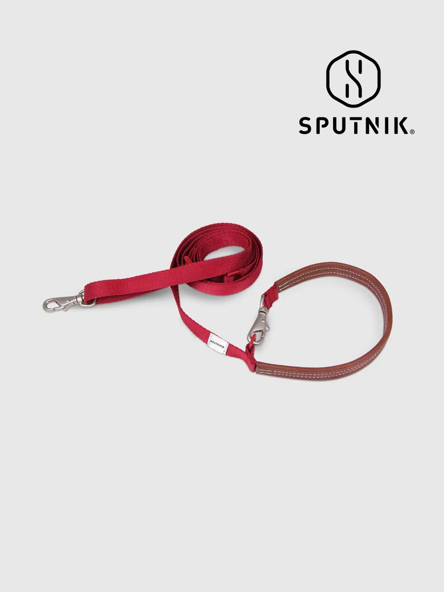 【SPUTNIK】EXPLORE 寵物牽繩｜紅
