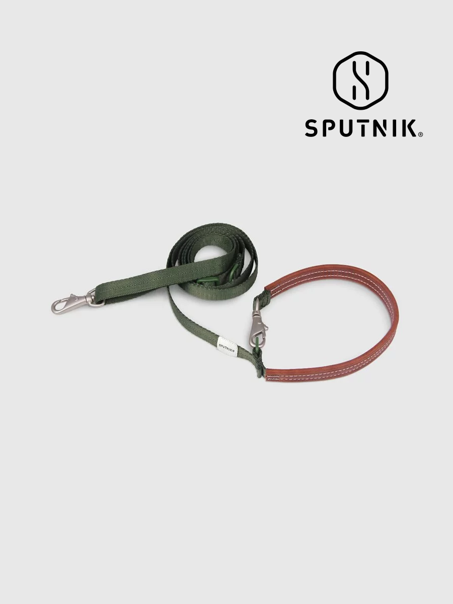 【SPUTNIK】EXPLORE 寵物牽繩｜綠