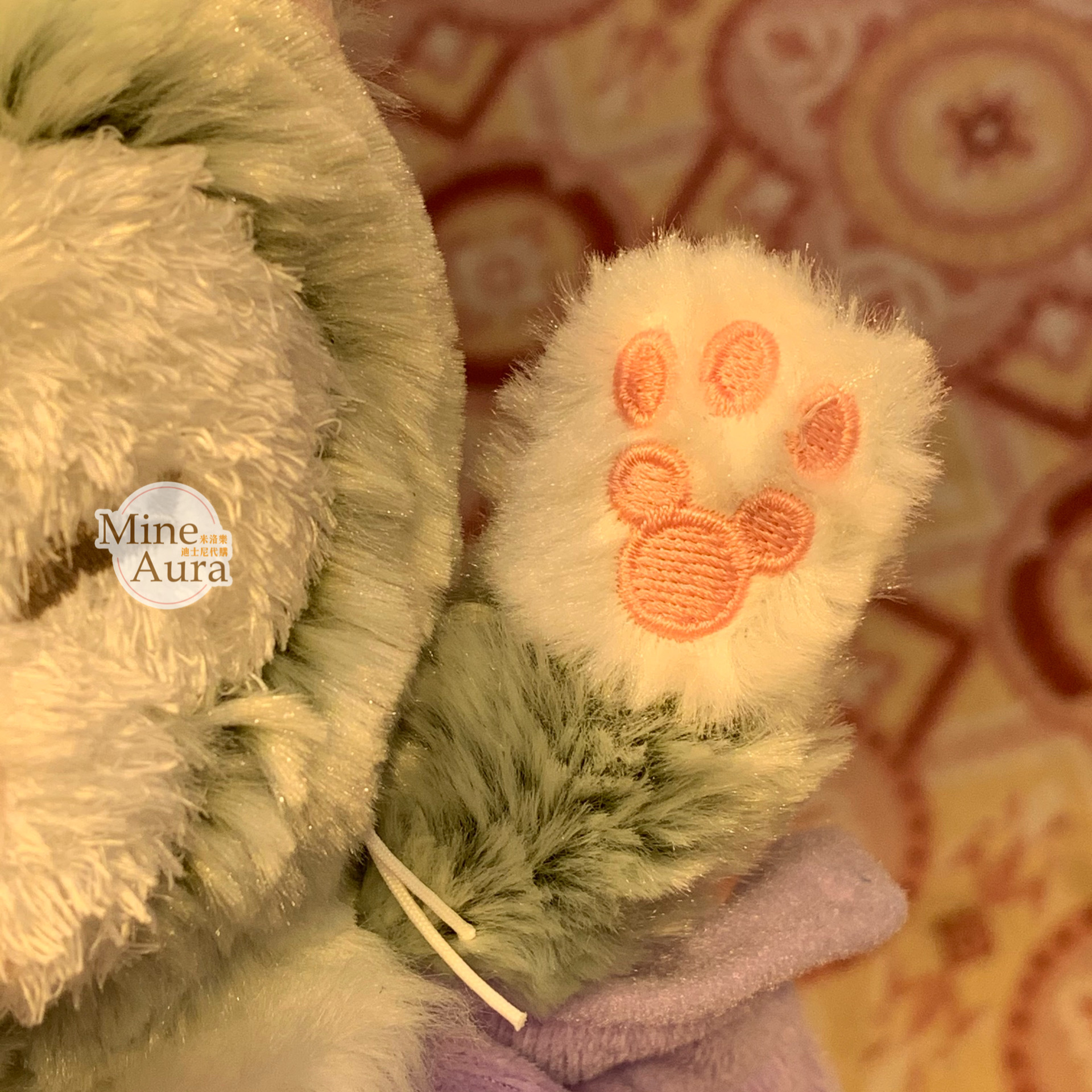 (現貨) 甜睡 Duffy's Sweet Dreams 傑拉托尼 畫家貓 Gelatoni 睡顏 娃娃 玩偶 -香港迪士尼樂園