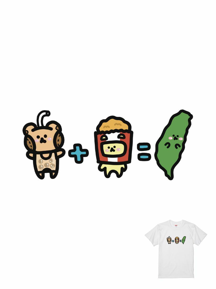 渣男熊宇宙觀聯名T｜104330116