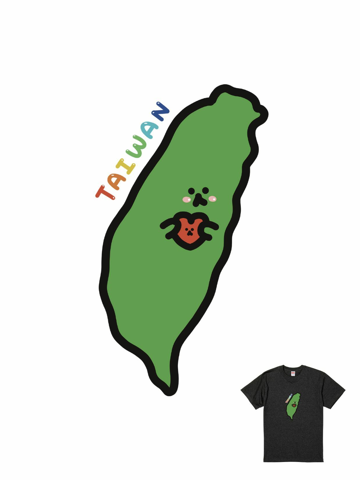 渣男熊宇宙觀聯名T｜104330114