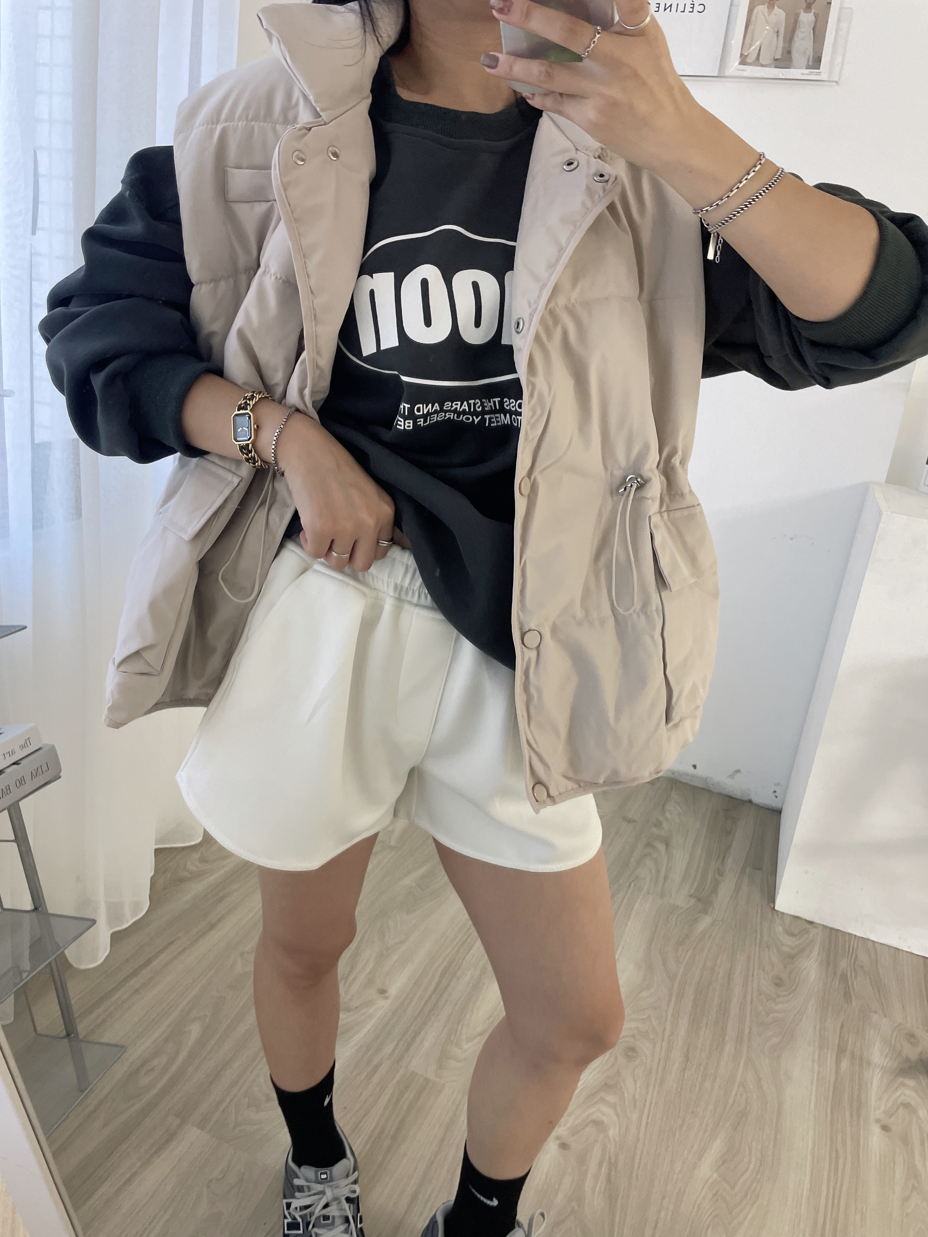 K004 正韓柔滑鬆緊棉褲 (現貨)