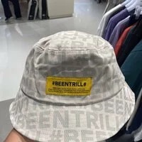 [S] BEENTRILL MONOGRAM BUCKET HAT,LIGHT BEIGE, BA210CPH03-LE (SBT66)
