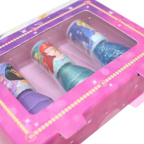 兒童專用指甲油 水性亮片可撕式指甲油套裝-迪士尼公主