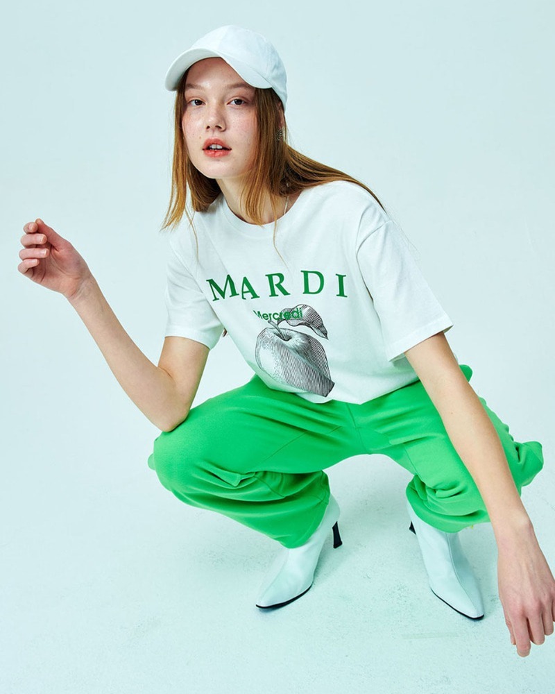 CAP MARDI MERCREDI LOGO_BLACK IVORY main image 1