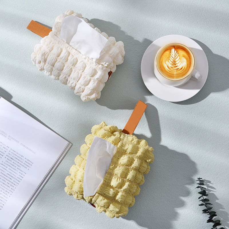 《1225》輕奢風掛式泡泡面紙套