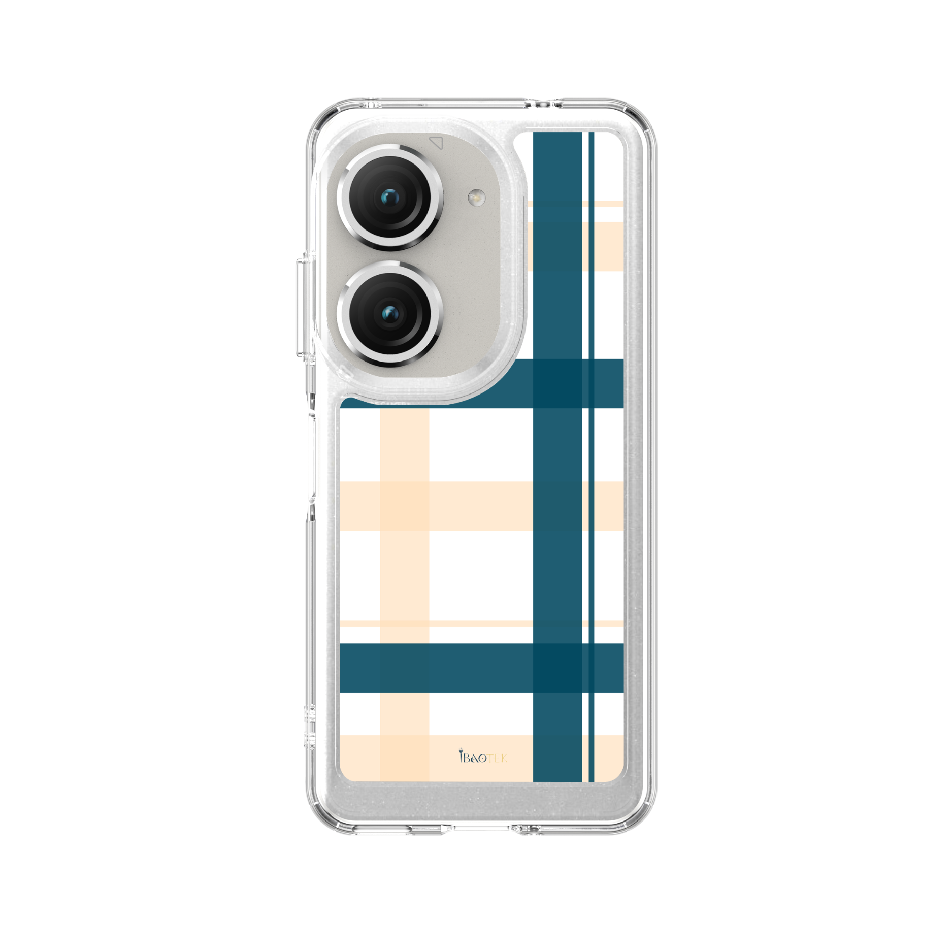 Asus ZenFone 9/10通用防摔殼經典格紋