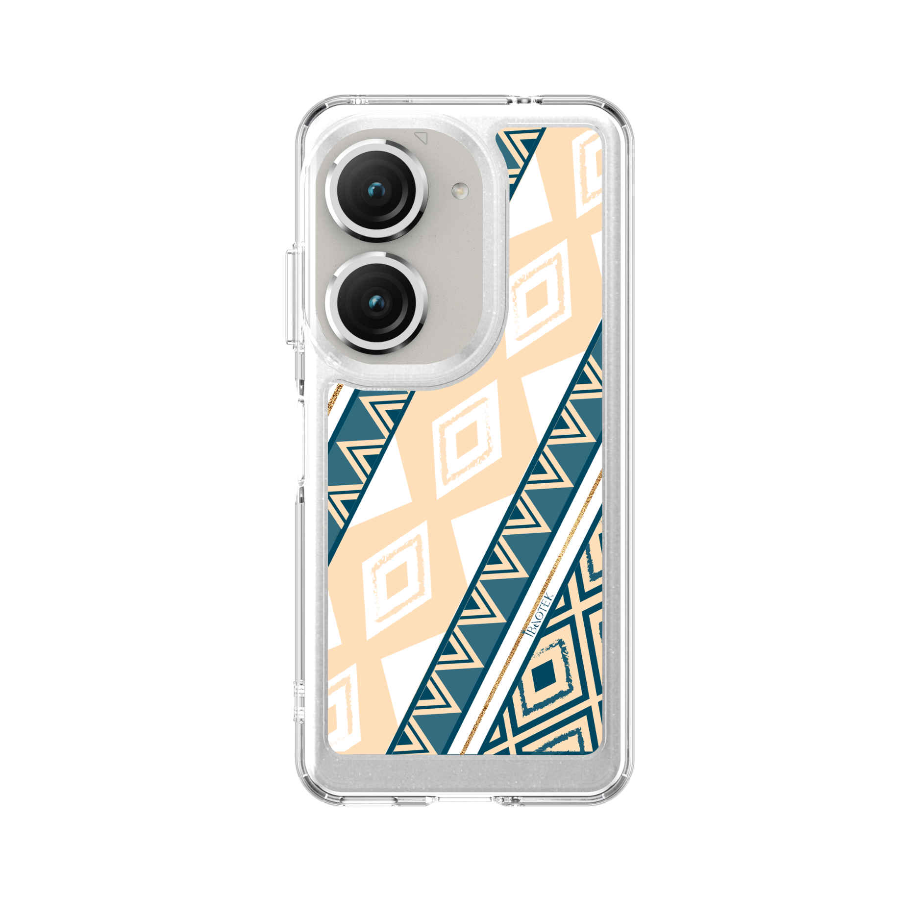 Asus ZenFone 9/10通用防摔殼原民格紋
