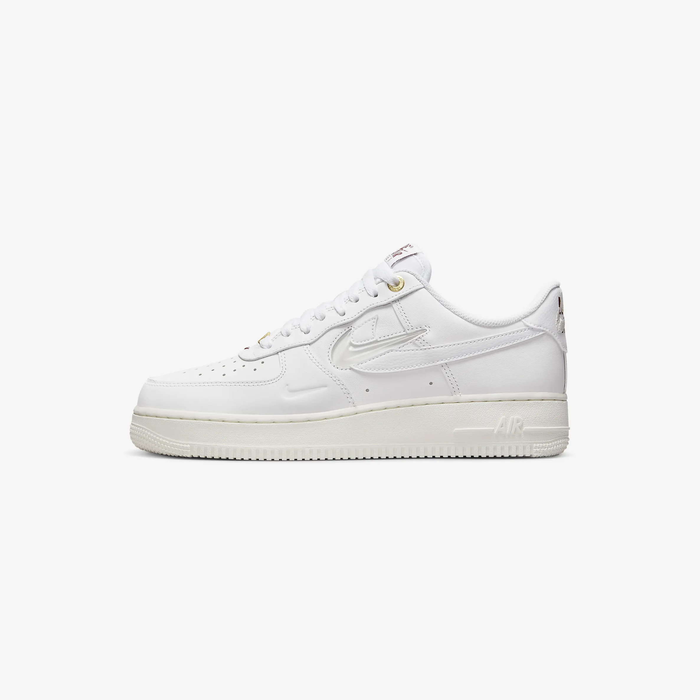 NIKE AIR FORCE 1 '07 PRM 40TH JOIN FORCES 果凍勾壓印小勾白金鐵牌