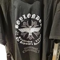 [S] BOYLONDON GENUINE SHORT SLEEVE T-SHIRT WITH SIDE OPENING STRAP,BLACK/WHITE, B92TS1248U89 (SBB87)