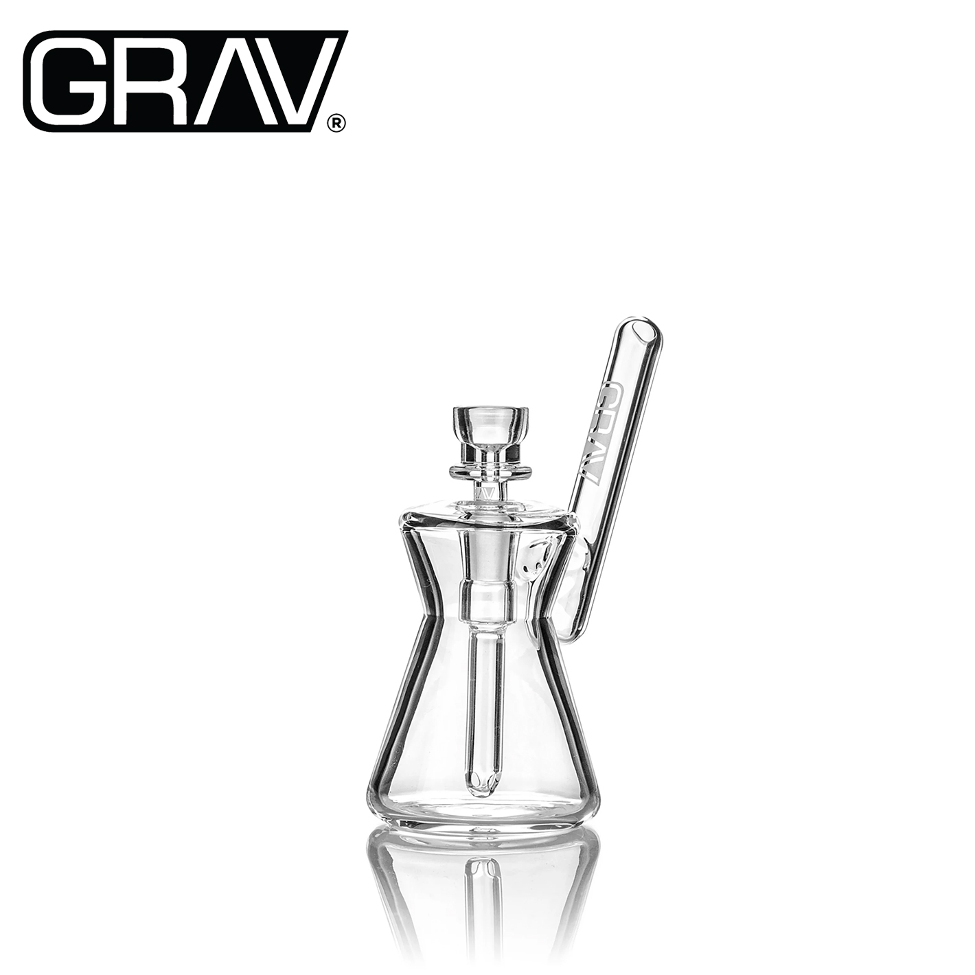 🇺🇸GRAV - Hourglass Pocket Bubbler 玻璃發泡器 （12cm）
