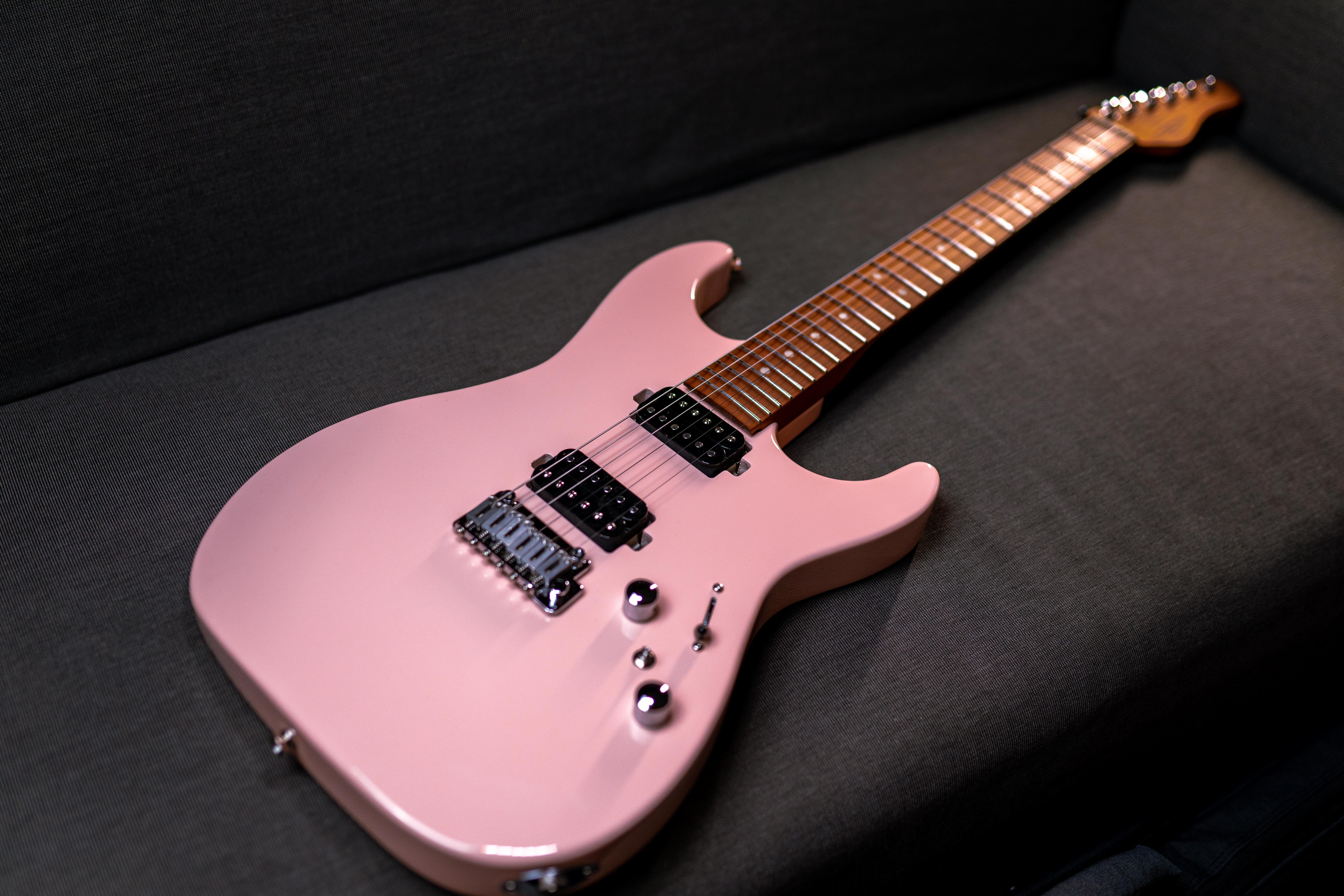 Corona Modern Plus SHP M24 STRAT 24格 烤楓木琴頸指板 不鏽鋼Fret 貝殼粉 第 3 張圖片｜三峽鼓 / 打擊