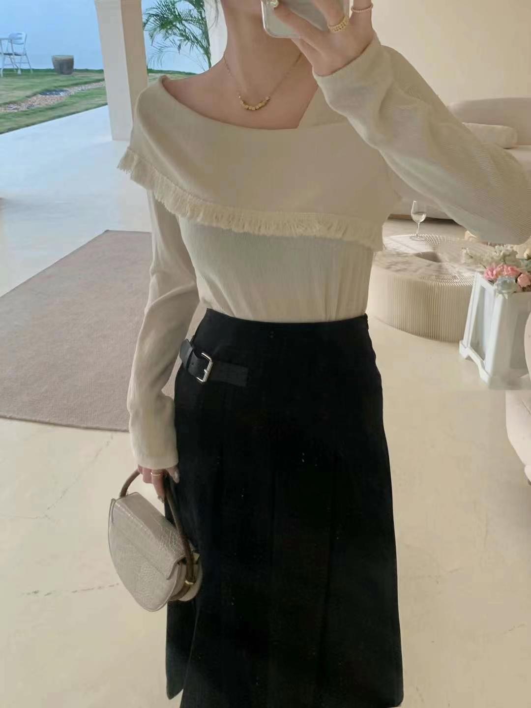 OCTT2387毛巾料蘇蘇上衣