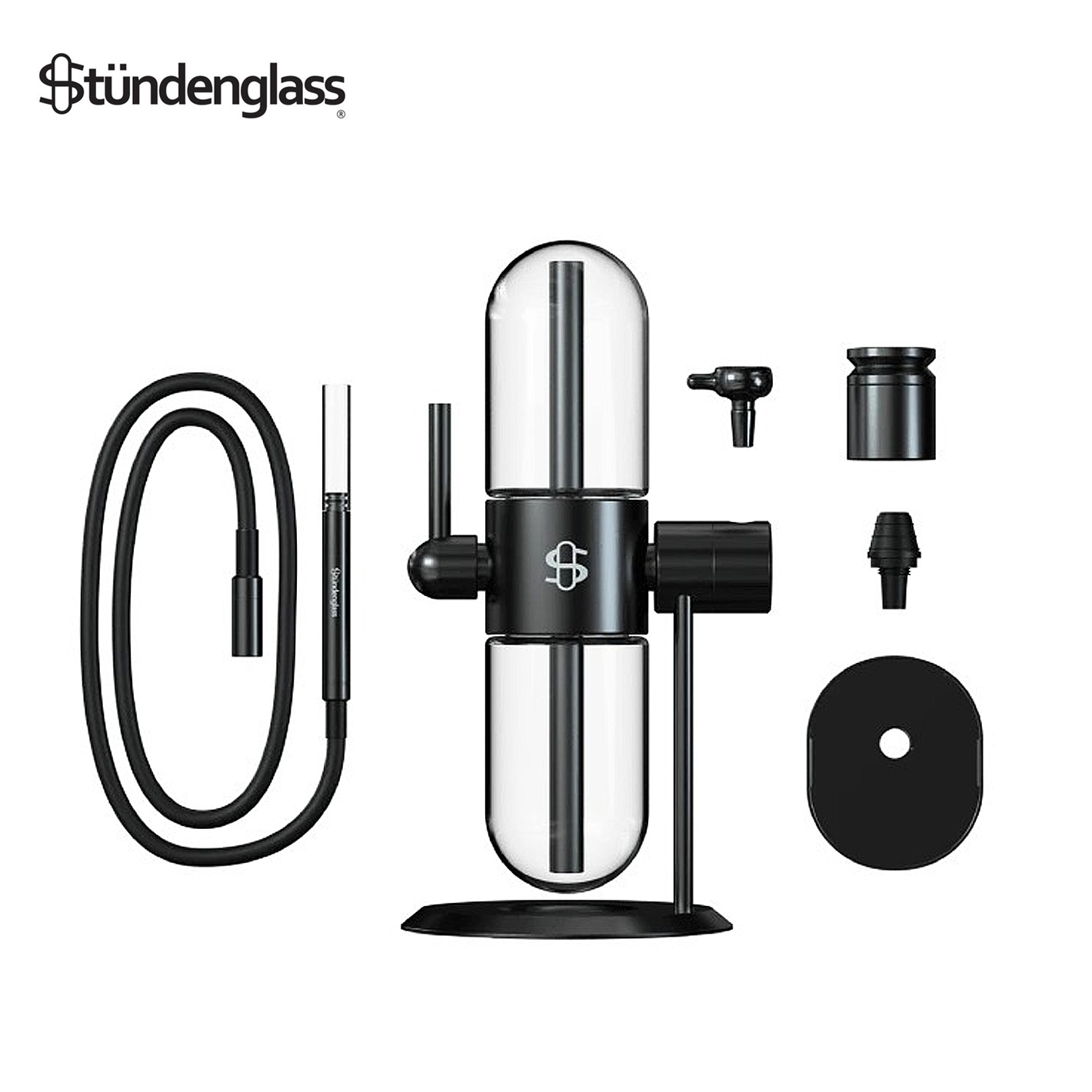 🇺🇸Stündenglass - Black Gravity Hookah 旋轉重力壺