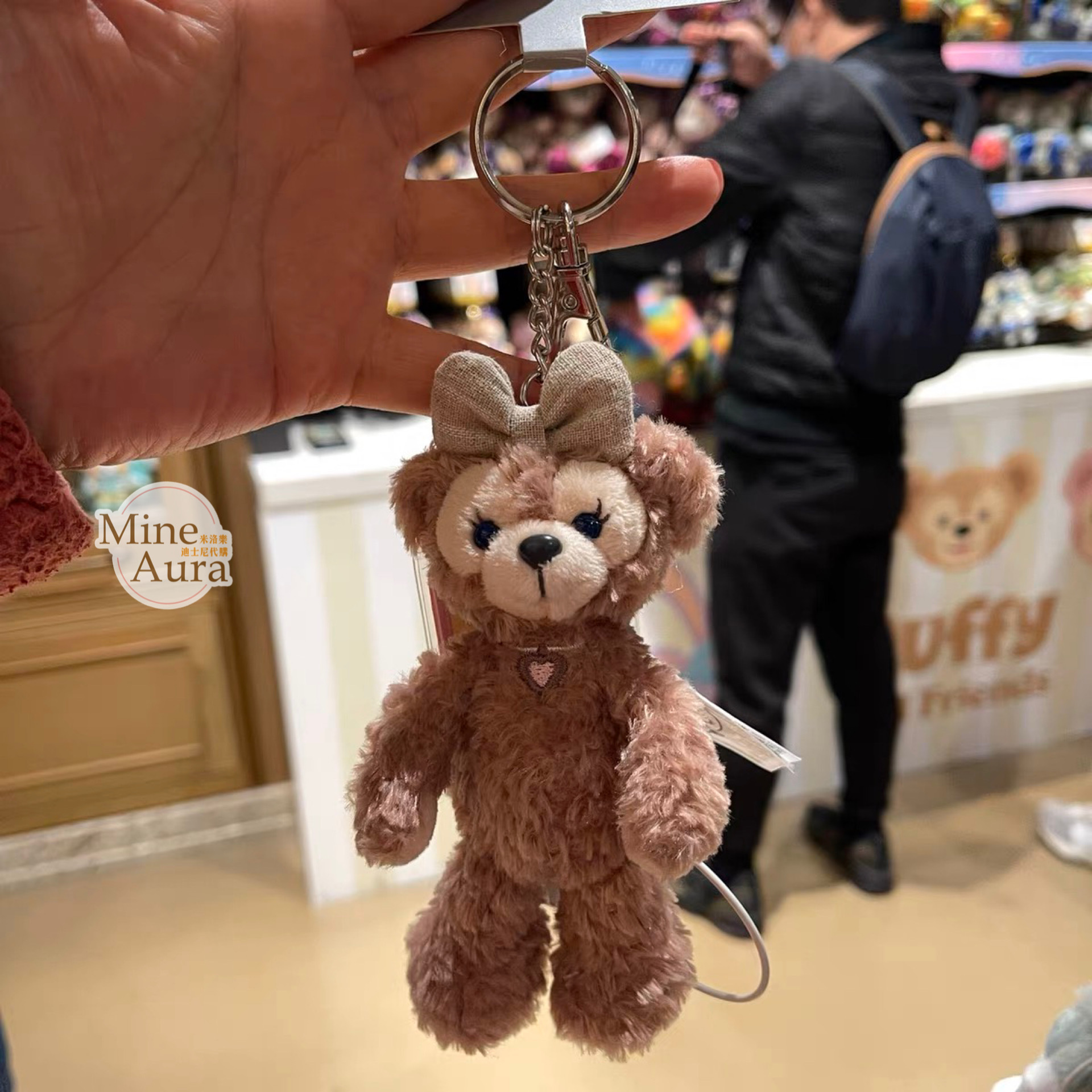 雪莉玫 ShellieMay 站姿 吊飾 鑰匙圈 -上海迪士尼樂園