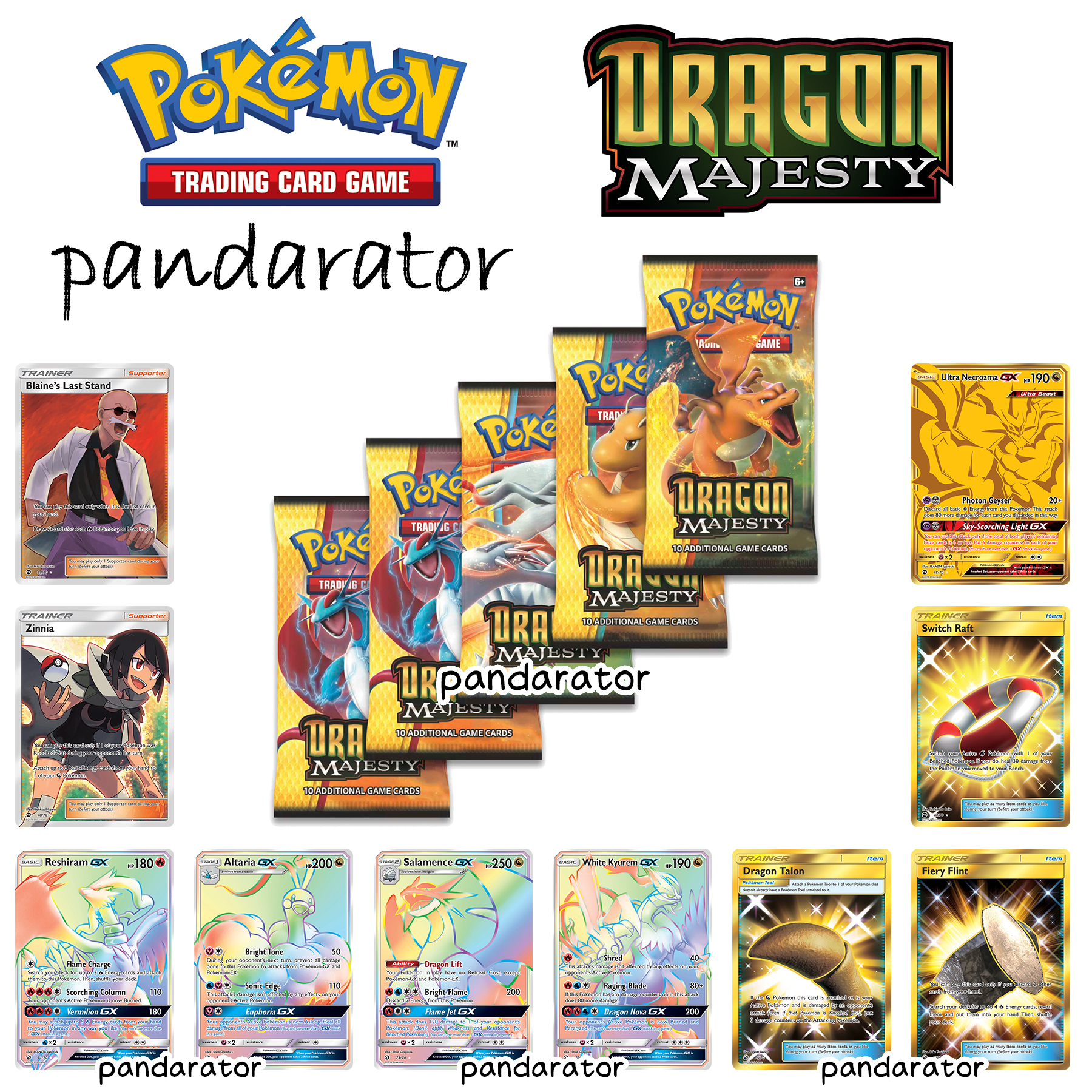 SM7.5 Dragon Majesty Booster Pack (1 pack)